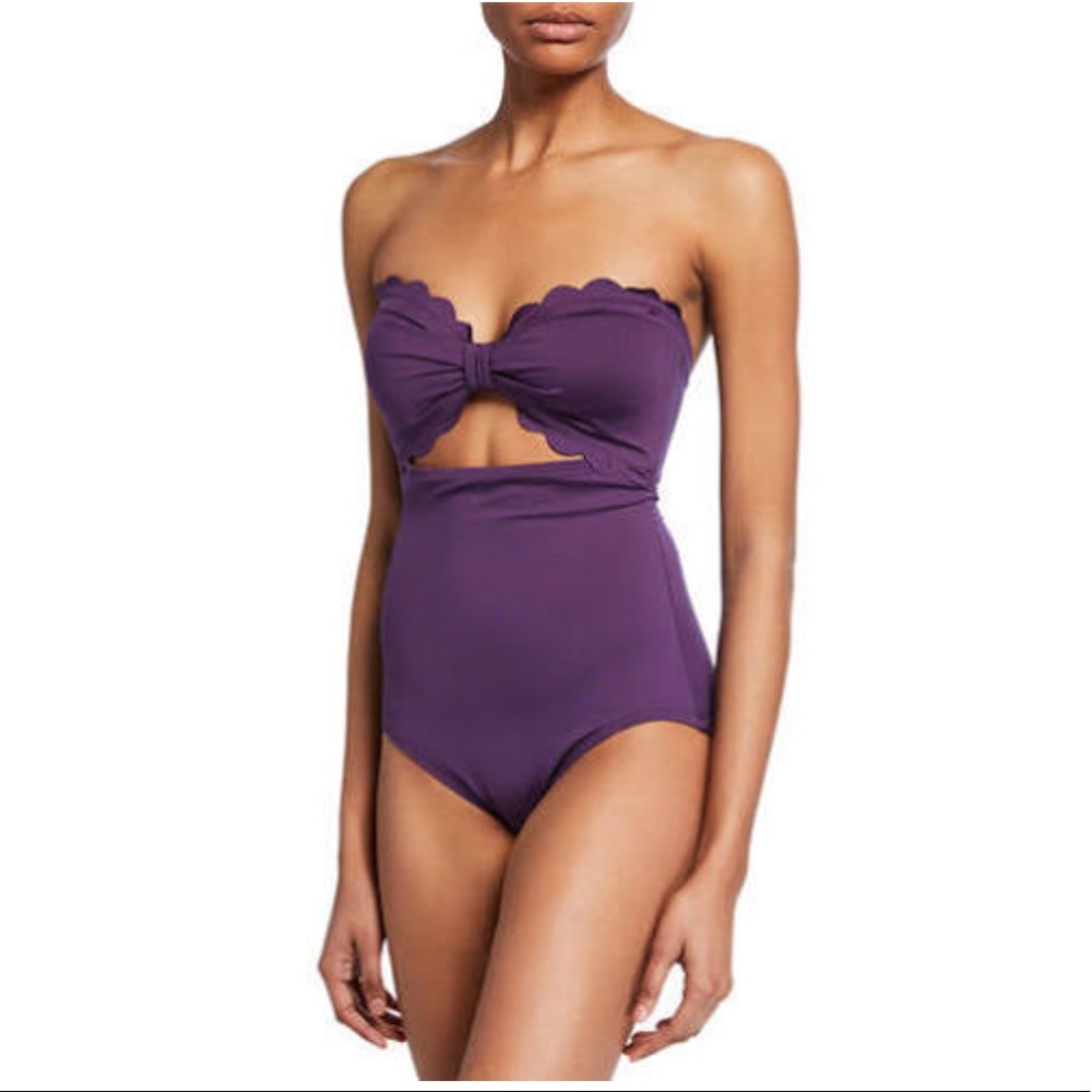 Kate Spade Marina Piccola Cutout Swimsuit